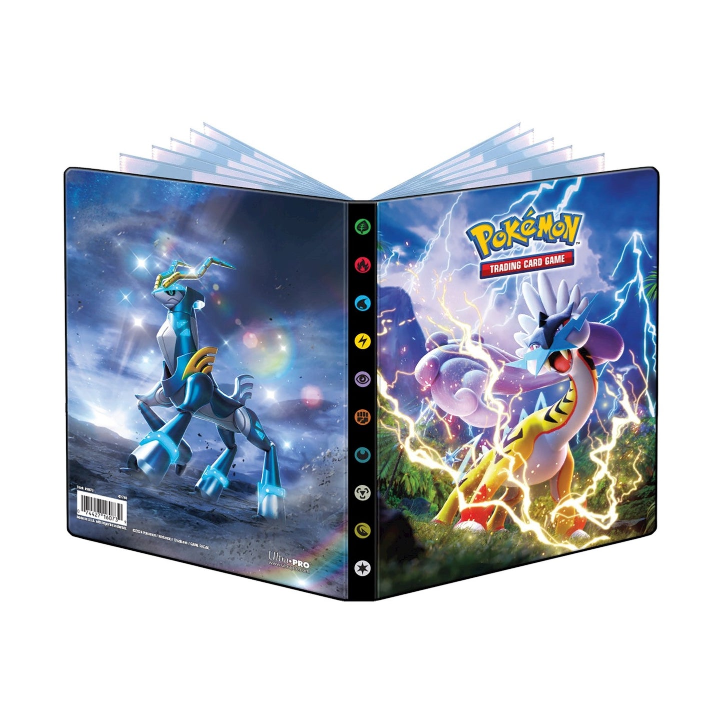 Ultra Pro - Portefeuille Pokémon 4 pochettes - Forces temporelles