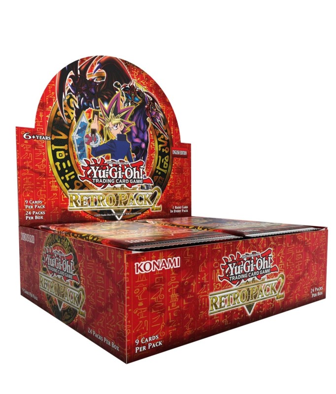 YU-GI-OH! - Display RETRO PACK 2 DE RÉIMPRESSION (24 BOOSTERS) - FR
