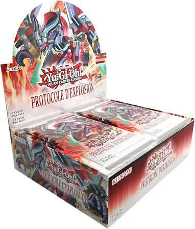 YU-GI-OH! - Display PROTOCOLE D’EXPLOSION (24 BOOSTERS) - FR