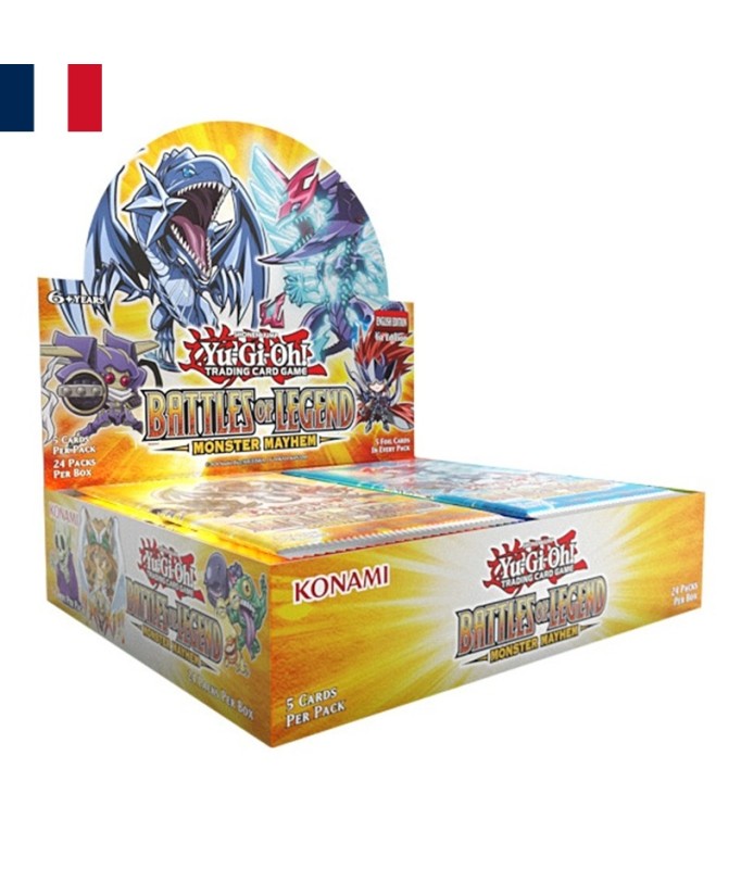 YU-GI-OH! - Display Battles of Legend : Monster Mayhem (24 BOOSTERS) - FR
