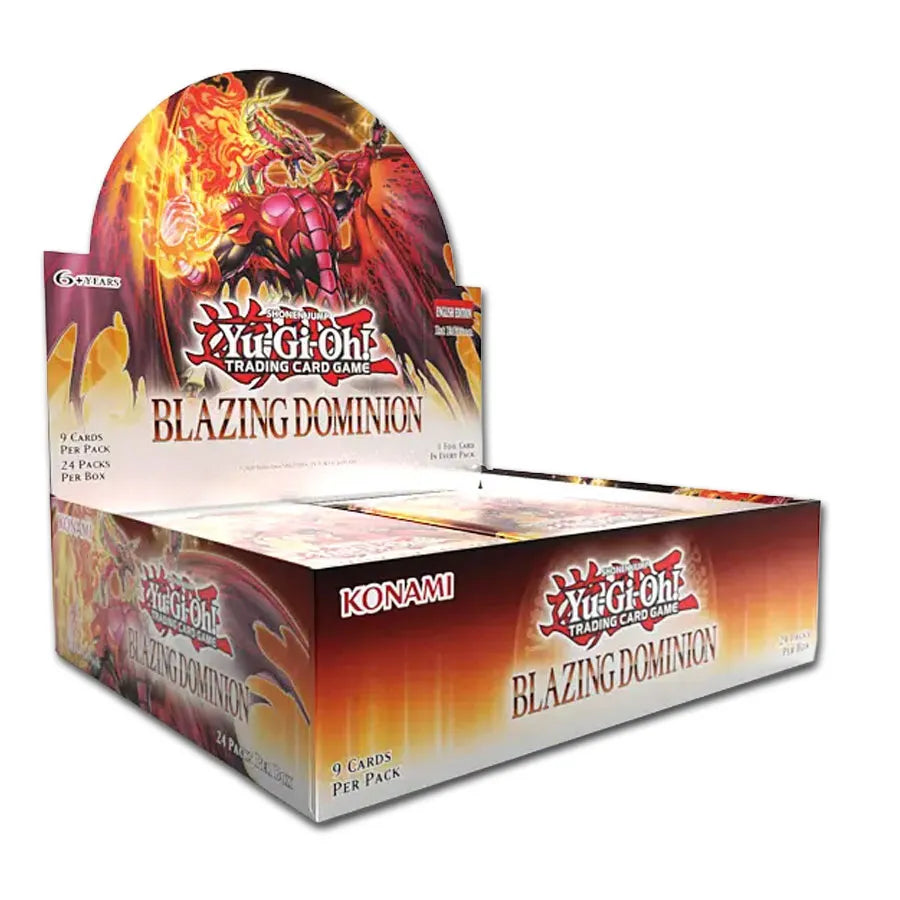 YU-GI-OH! - Display BLAZING DOMINION (24 BOOSTERS) - FR